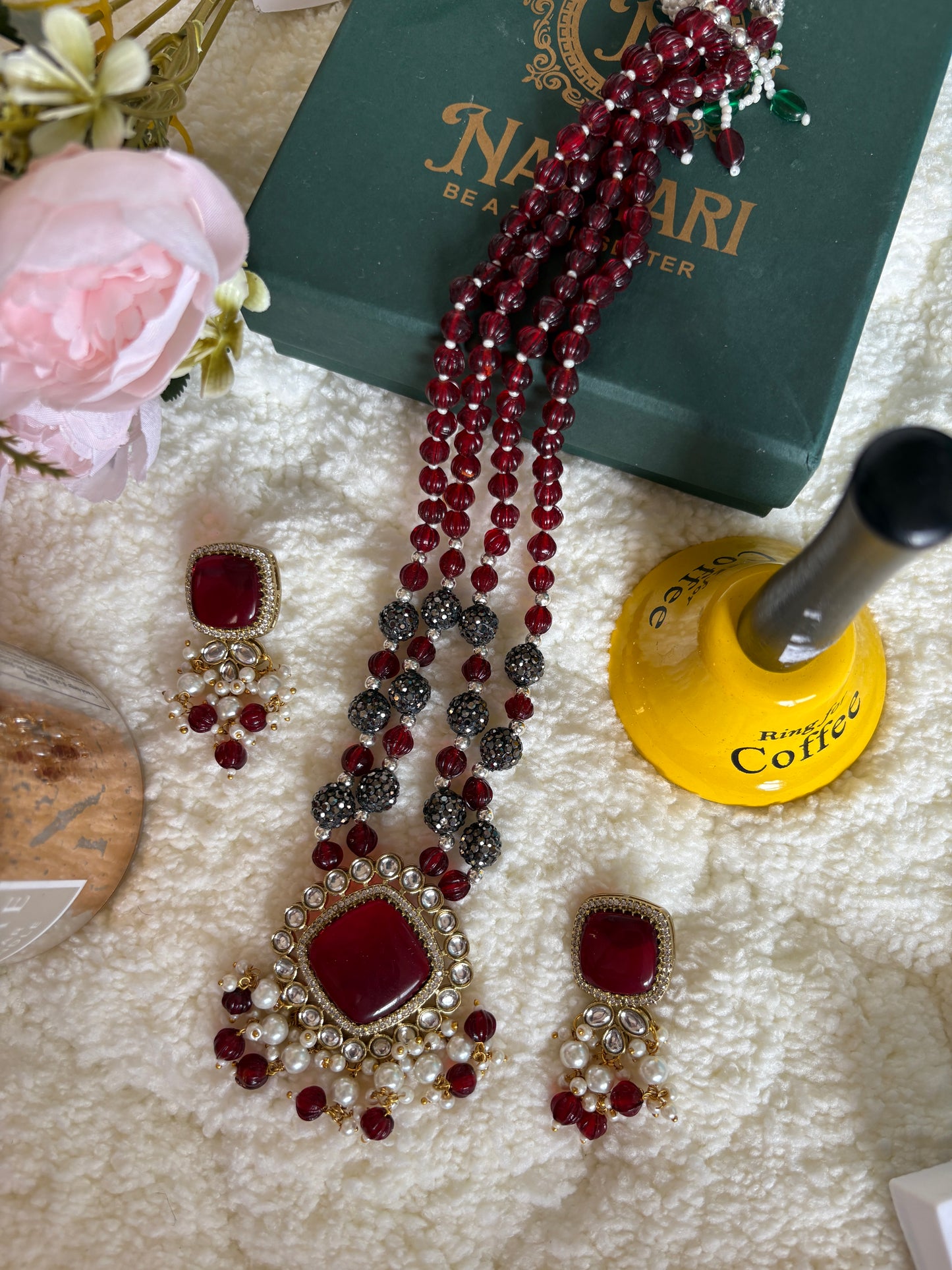 Kundan Long Necklace