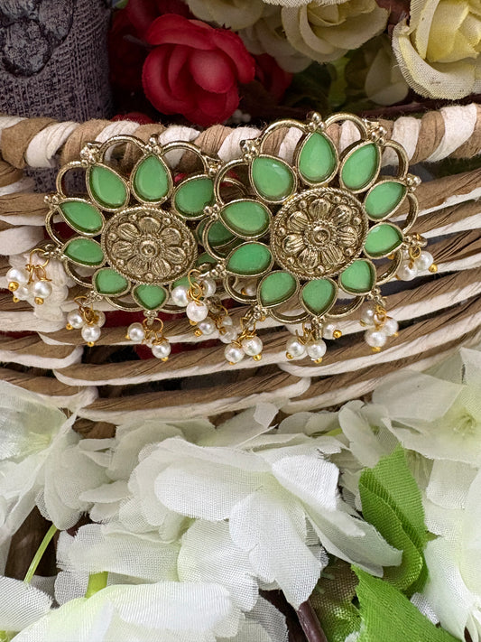 Light Green Brass Studs