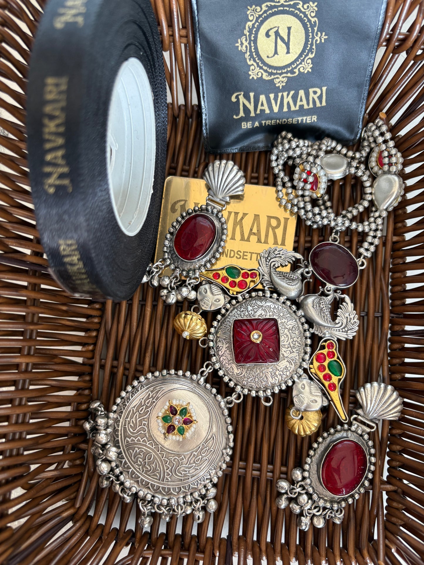 Oxidised Necklace Set